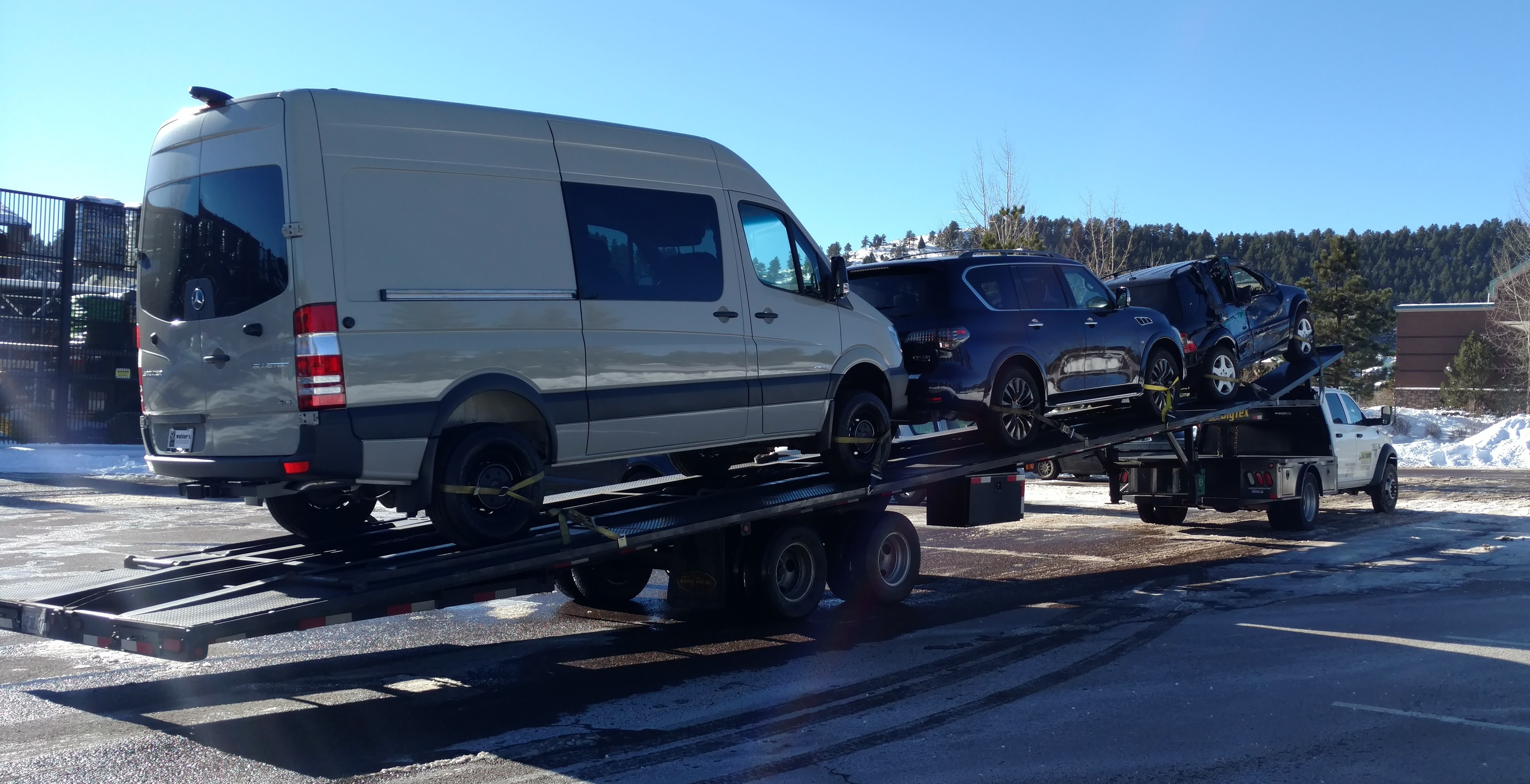 Sprinter van delivery