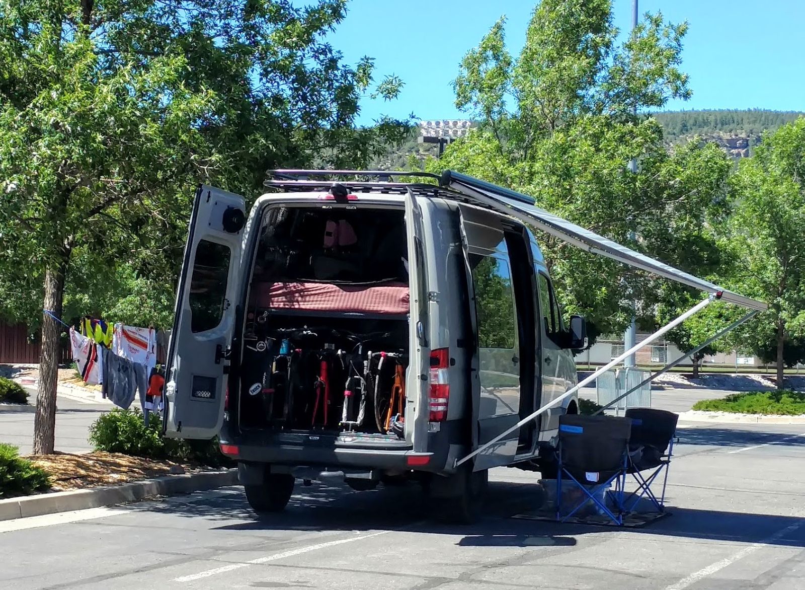 Sprinter Van hanging out in Durango