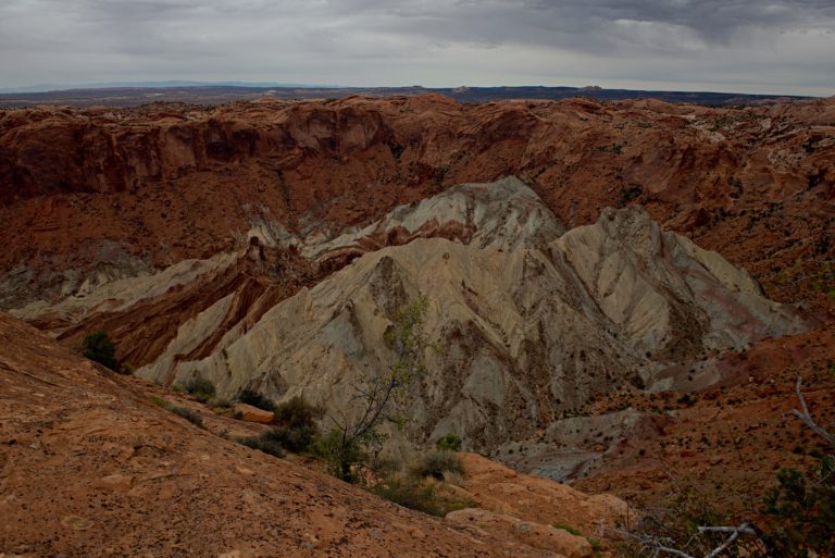 Upheaval Dome in Canyonlands