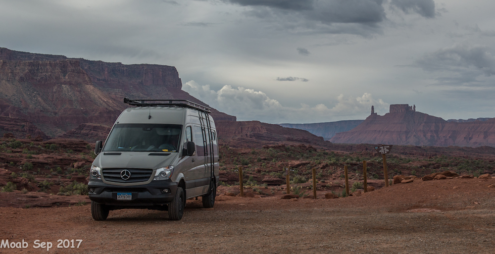 Sprinter in Moab