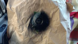 Blacking out the emblem, fifth coat