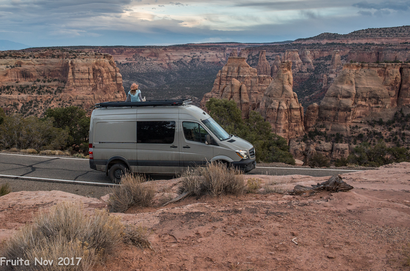 Sprinter in Colorado National Monument