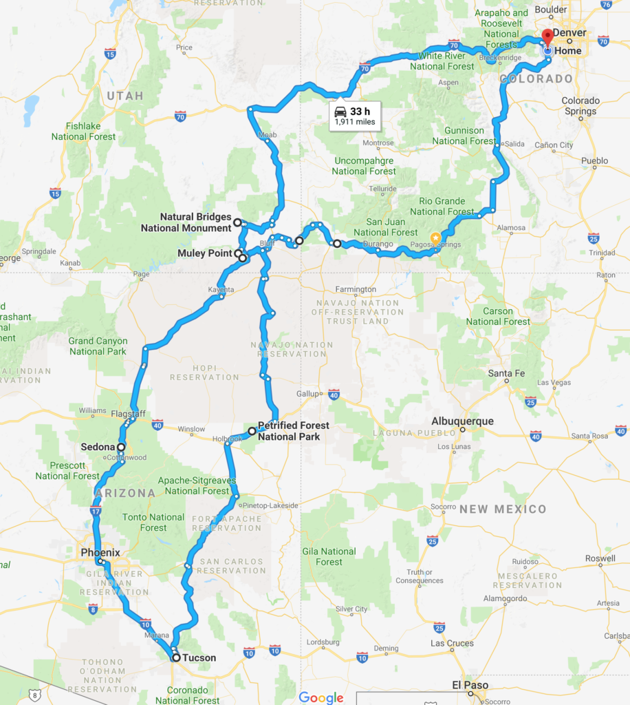 Road Trip – Biking in Southwest Colorado, Utah and Arizona ...