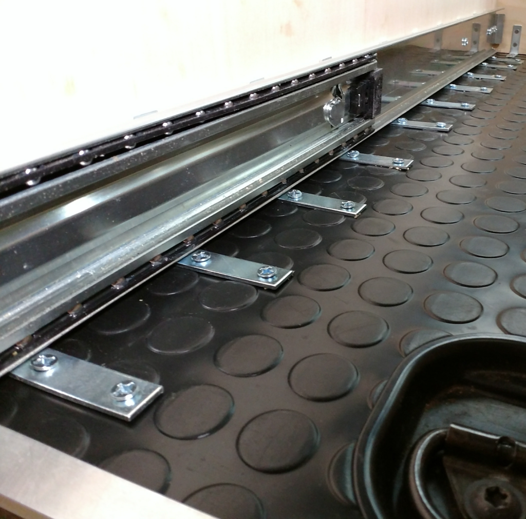 Slider from kitchen install