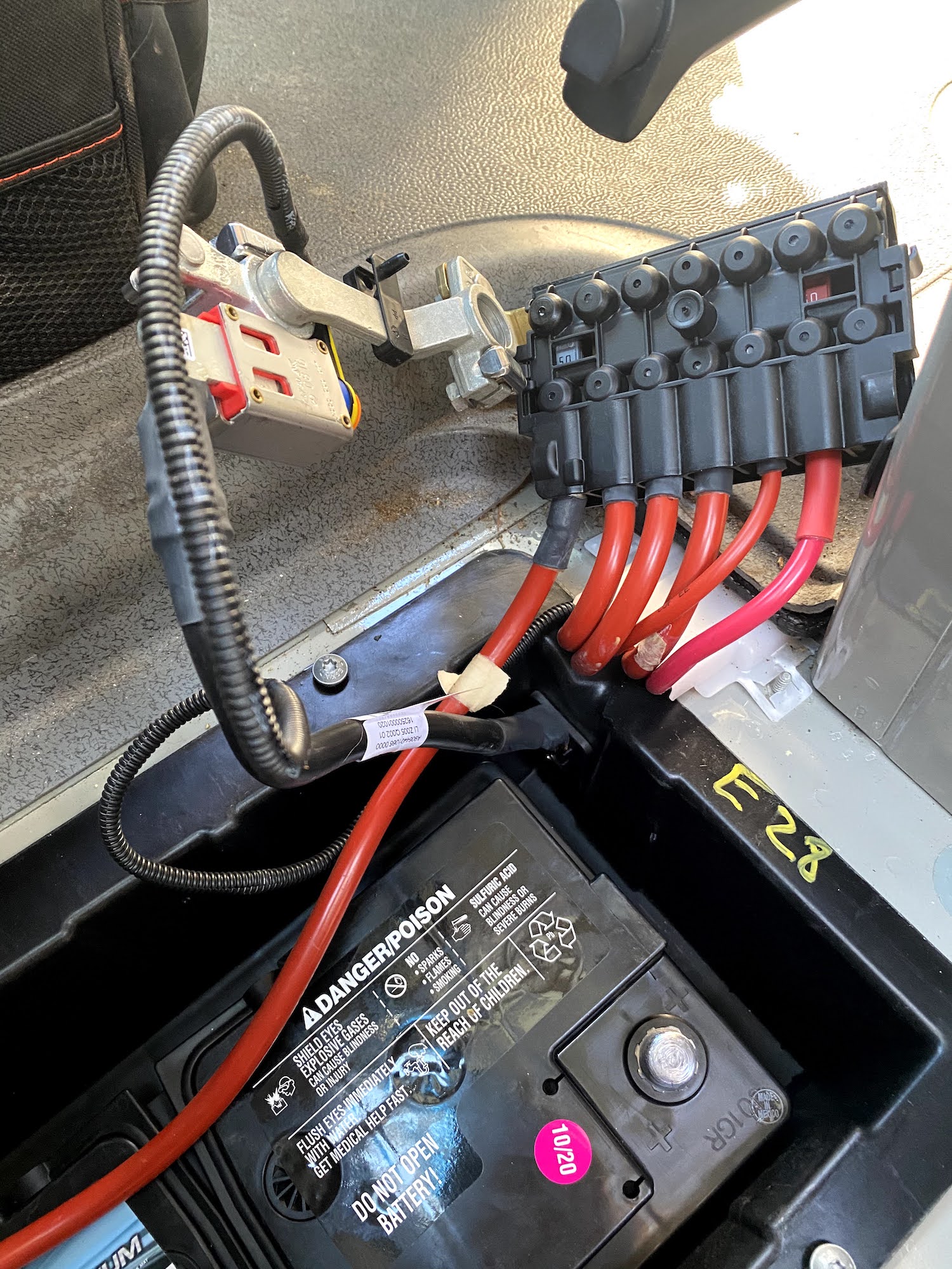 DIY Sprinter starter battery replacement RidingRoadsAndTrails