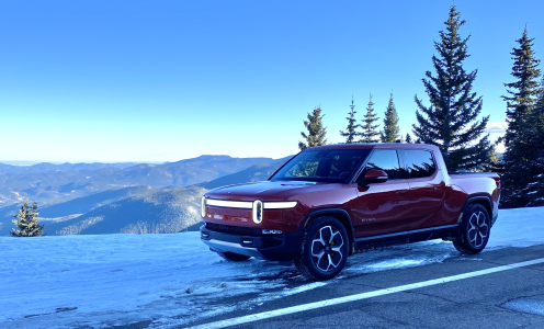 We got a Rivian Electric Truck!