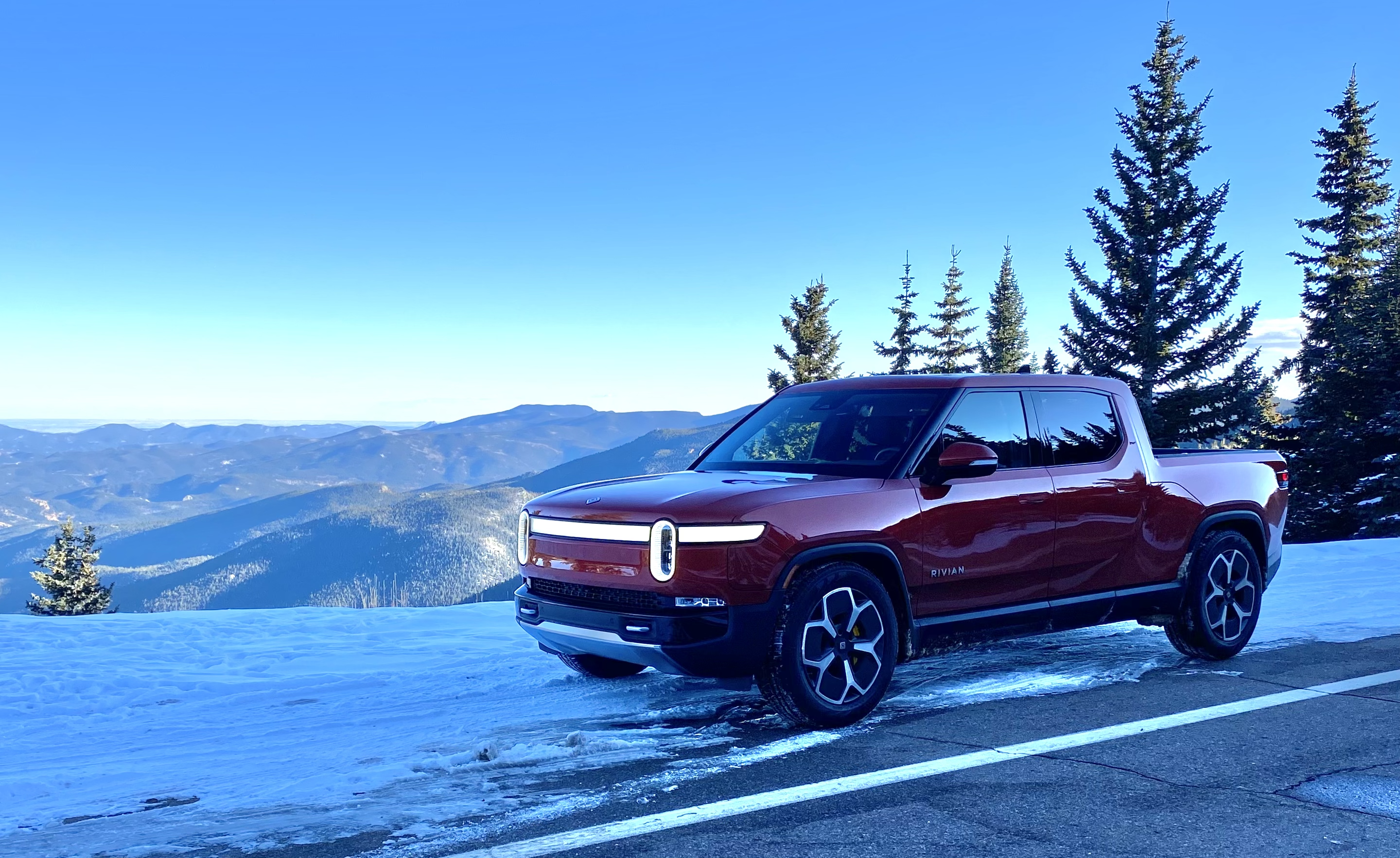 We got a Rivian Electric Truck!